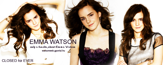 WATSONWEB | this is my fansite,about Emma Watson